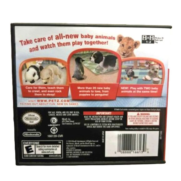 Petz Nursery 2 Nintendo DS 3DS (CIB w/manual) Tested - Picture 2 of 7
